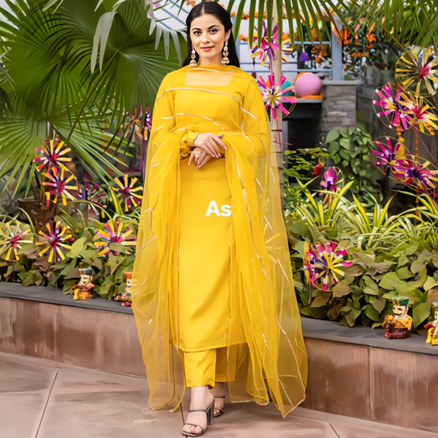 Roman silk cotton kurti 